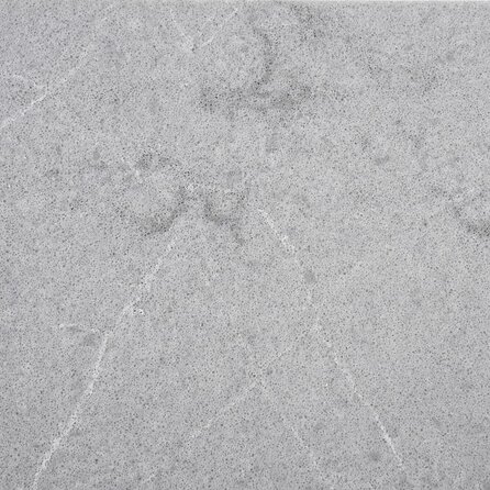 Sample - Kwartscomposiet - Natuursteen look grijs - Gepolijst - 10x5x2 cm  - materiaal proefstuk / monster