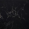 Sample - Kwartscomposiet - Marmerlook zwart - Gepolijst - 10x5x2 cm  - materiaal proefstuk / monster