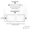 Blad marmercomposiet - Perlato look - gepolijst - 2 cm dik - OP MAAT - Tablet (meubelblad / werkblad / bovenblad) - Marmer composiet