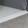 Dorpel binnendeur marmercomposiet - Terrazzo wit - Gepolijst - 2 cm dik - OP MAAT - Binnendorpel / deurdorpel binnen / binnendeur vloerdorpel - marmer composiet