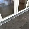 Buitendorpel vlak blauwe steen - Geschuurd arduin - 3 cm dik - OP MAAT - Waterkering / dorpel buitendeur - tuindeur - terrasdeur - voordeur - garagedeur - Belgisch hardsteen (blauw steen / blauwsteen)