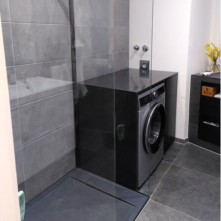 Sample - Marmercomposiet - Arduin look - Gepolijst - 10x5x2 cm  - materiaal proefstuk / monster