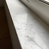 Sample - Bianco Carrara (wit) marmer - Gepolijst - 10x5x2 cm  - materiaal proefstuk / monster