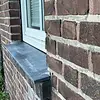 Sample - Blauwe steen - Geschuurd arduin - 10x5x2 cm  - materiaal proefstuk / monster