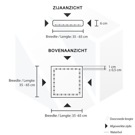 Paaldeksel vlak blauwe steen - Geschuurd arduin - 6 cm dik - OP MAAT - Paalkap / Paalmuts (buiten) met waterhol - Belgisch hardsteen (blauw steen / blauwsteen) Paaldeksel vlak blauwe steen - Geschuurd arduin - 6 cm dik - OP MAAT - Paalkap / Paalmuts (buiten) met waterhol - Belgisch hardsteen (blauw steen / blauwsteen)