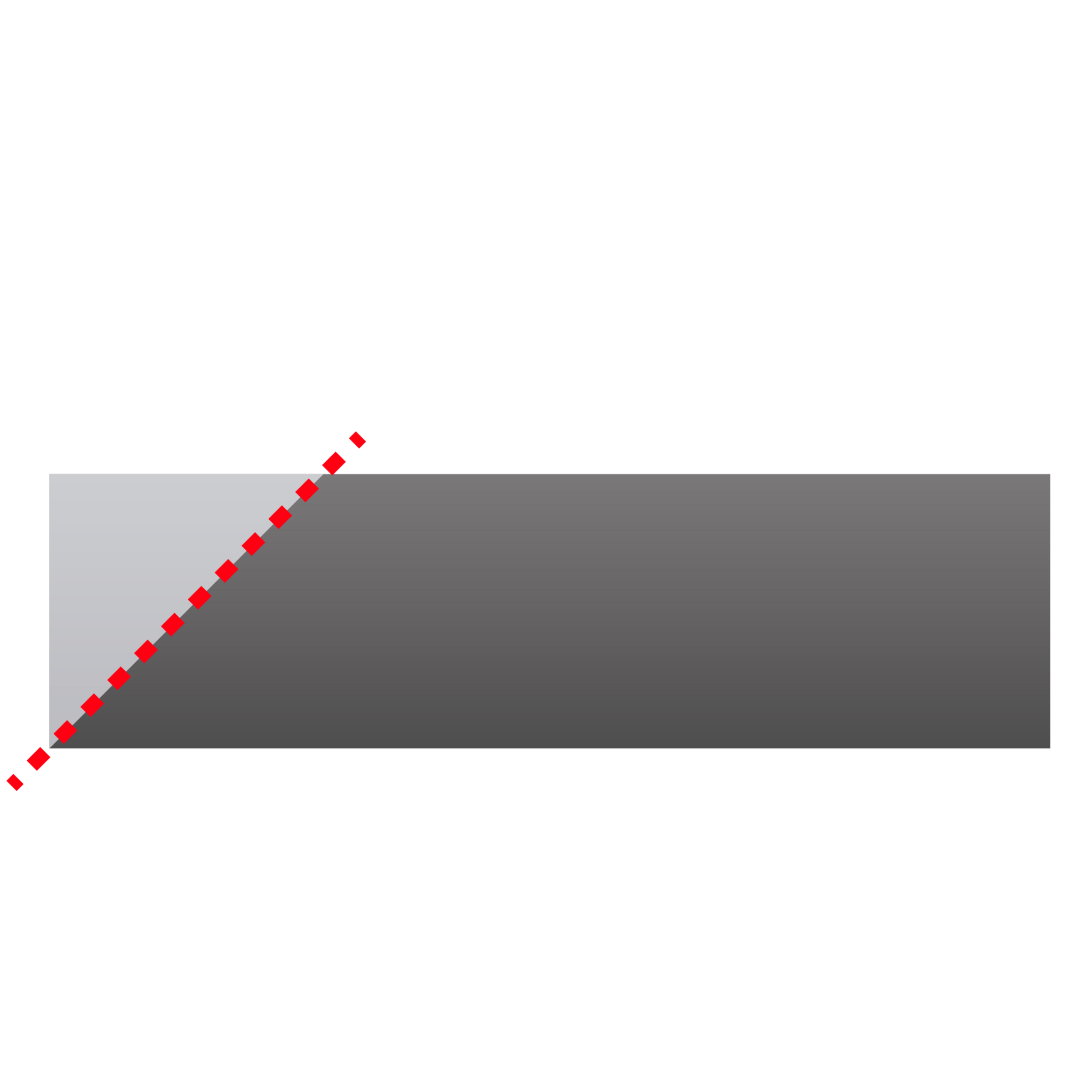 1 kant verstek gezaagd