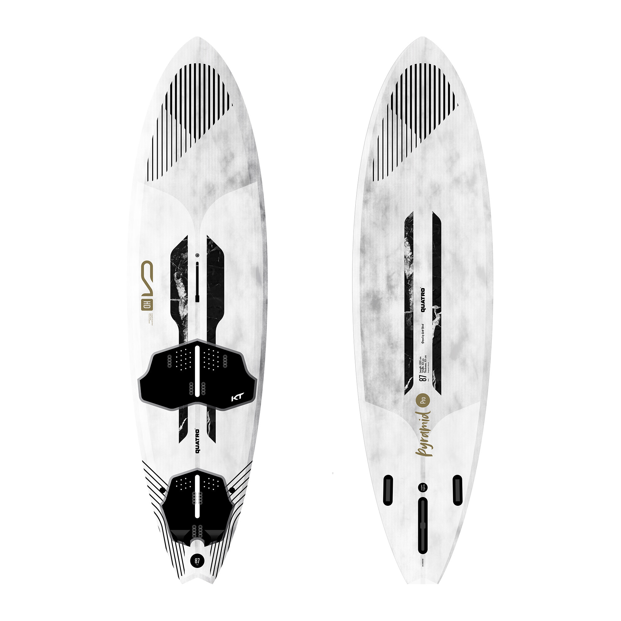 Quatro Quatro Pyramid Pro Surfing Thruster 2022/23