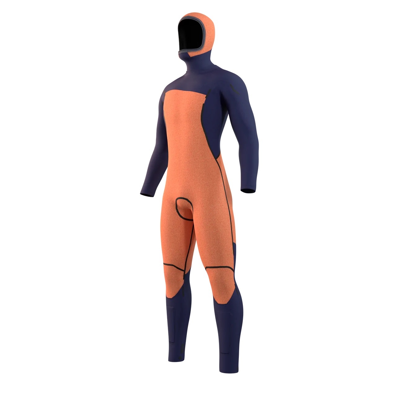 Mystic Mystic Marshall Hooded 5/3 Fullsuit / Front-zip