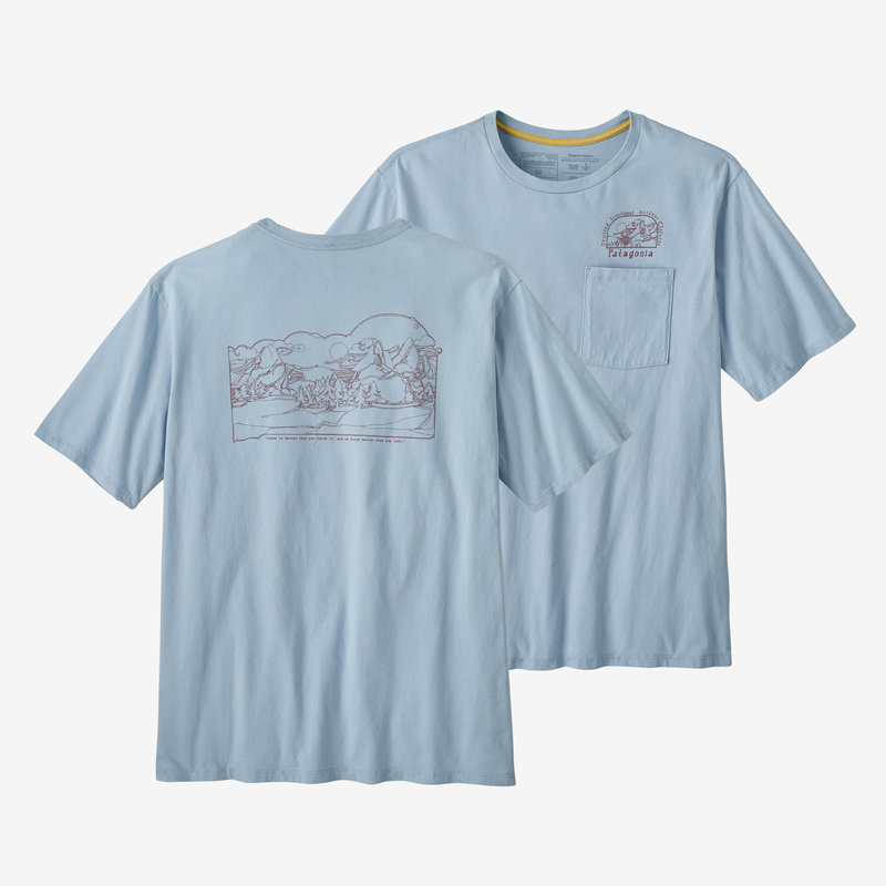 Patagonia Patagonia M's  Lost And Found Organic Pocket T-Shirt