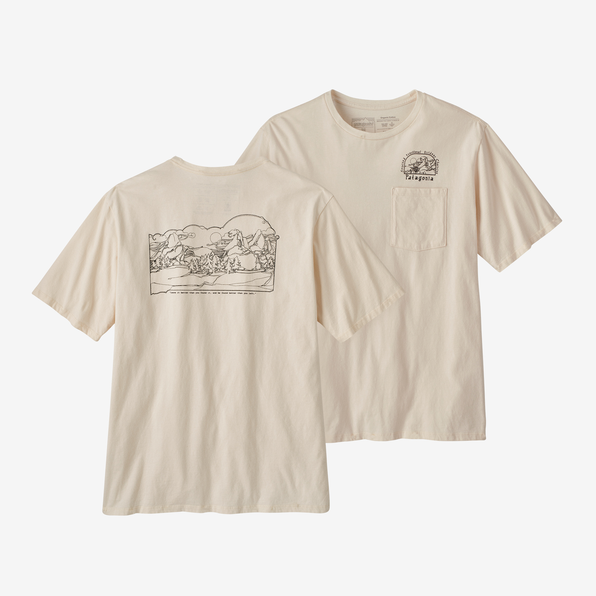 Patagonia Patagonia M's  Lost And Found Organic Pocket T-Shirt