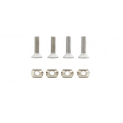 Sabfoil Sabfoil Kit Hardware Carbon Plate to Rail Board (Kraken Modular System)