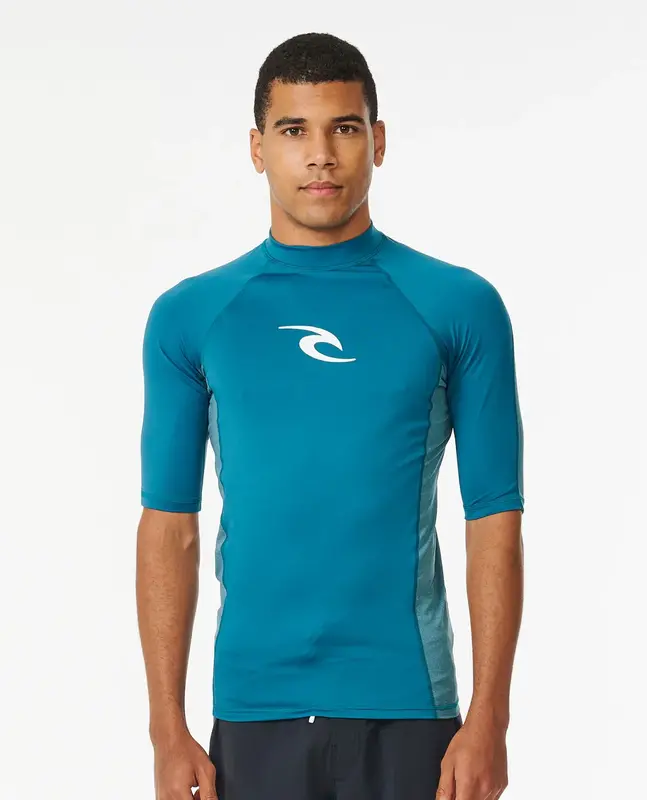 Rip Curl Rip Curl Waves UPF Perf Short Sleeve Rash Vest