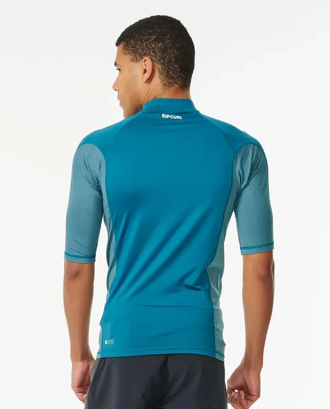 Rip Curl Rip Curl Waves UPF Perf Short Sleeve Rash Vest