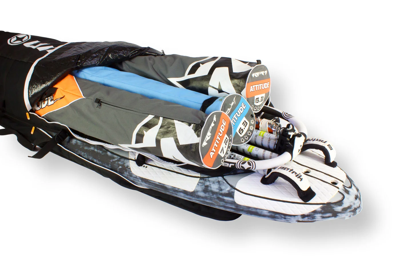 Unifiber Unifiber Blackline Roofrack Board-Quiver Bag