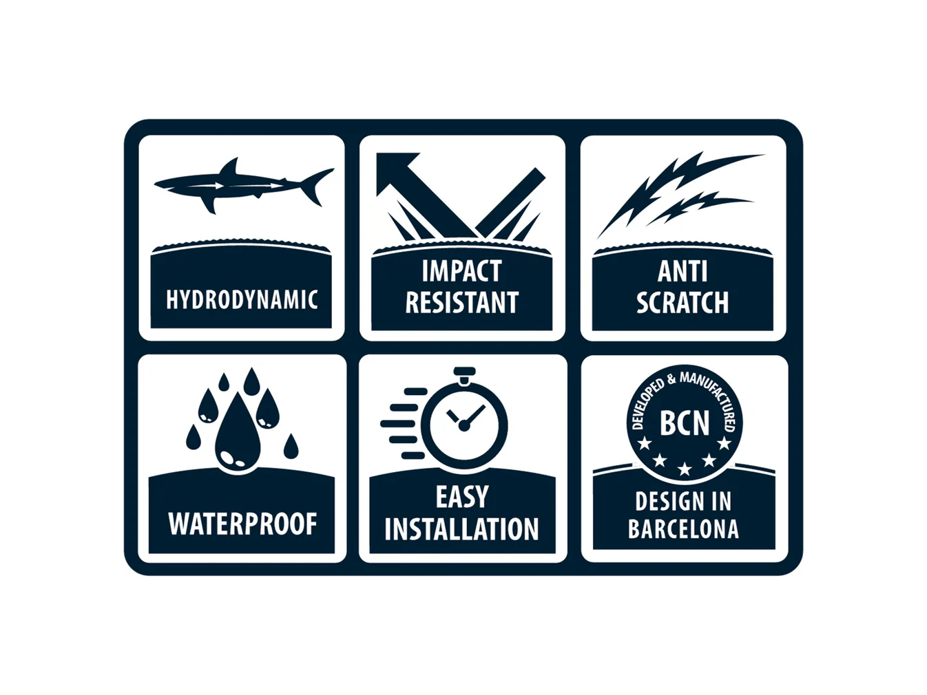 RSPro RSPro Clear Jumbo Sup Rail Saver