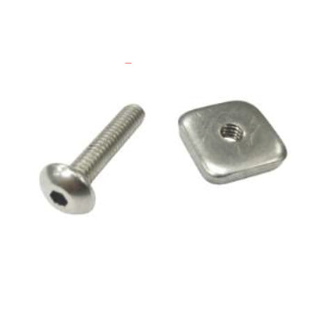 Quatro Quatro Bolt and Plate for US Box – Stainless