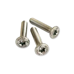 F-One M6-32mm tapered head screws (Titanium - T30 torx) x3