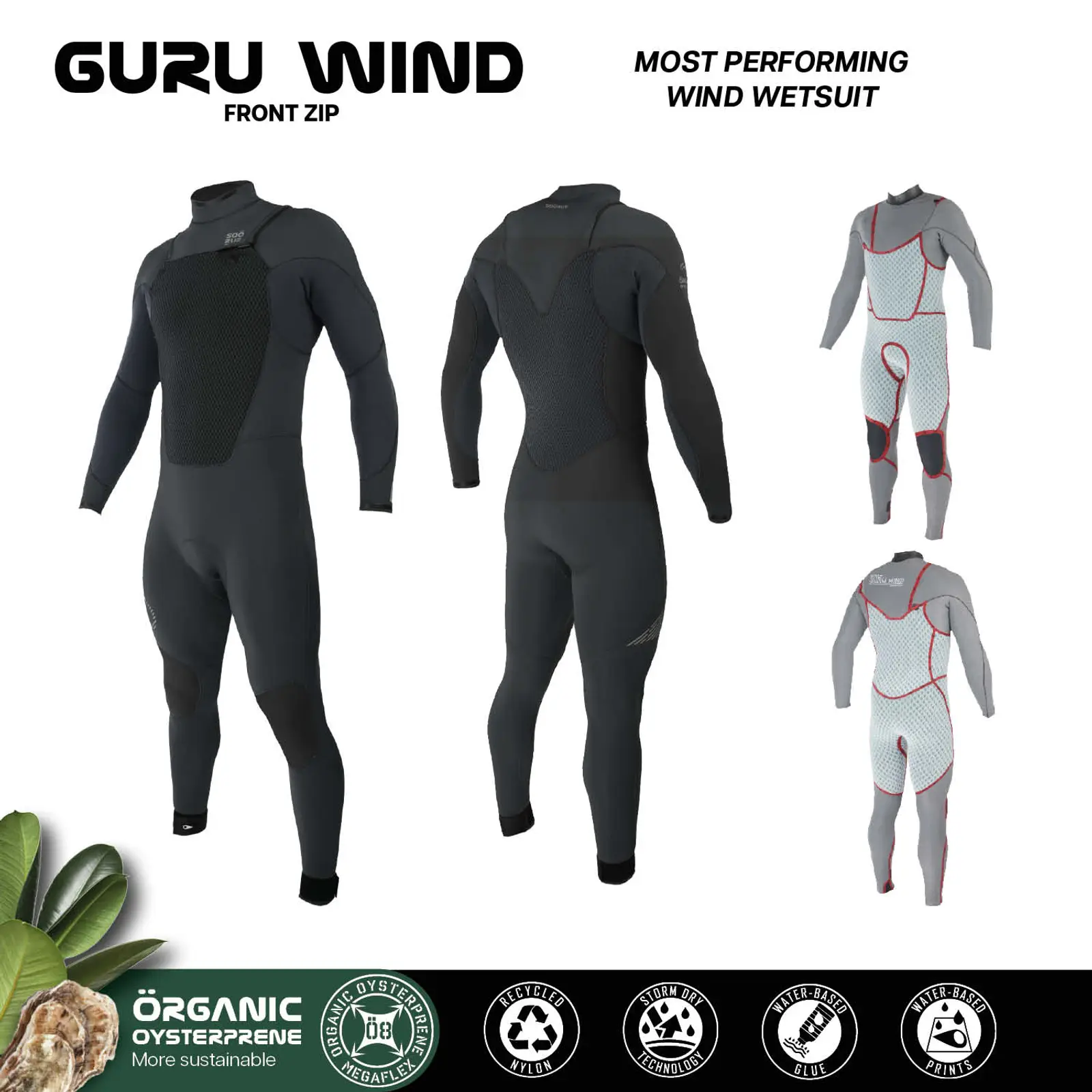 Sooruz Sooruz Fullsuit Men 5/4 FZ GURU WIND