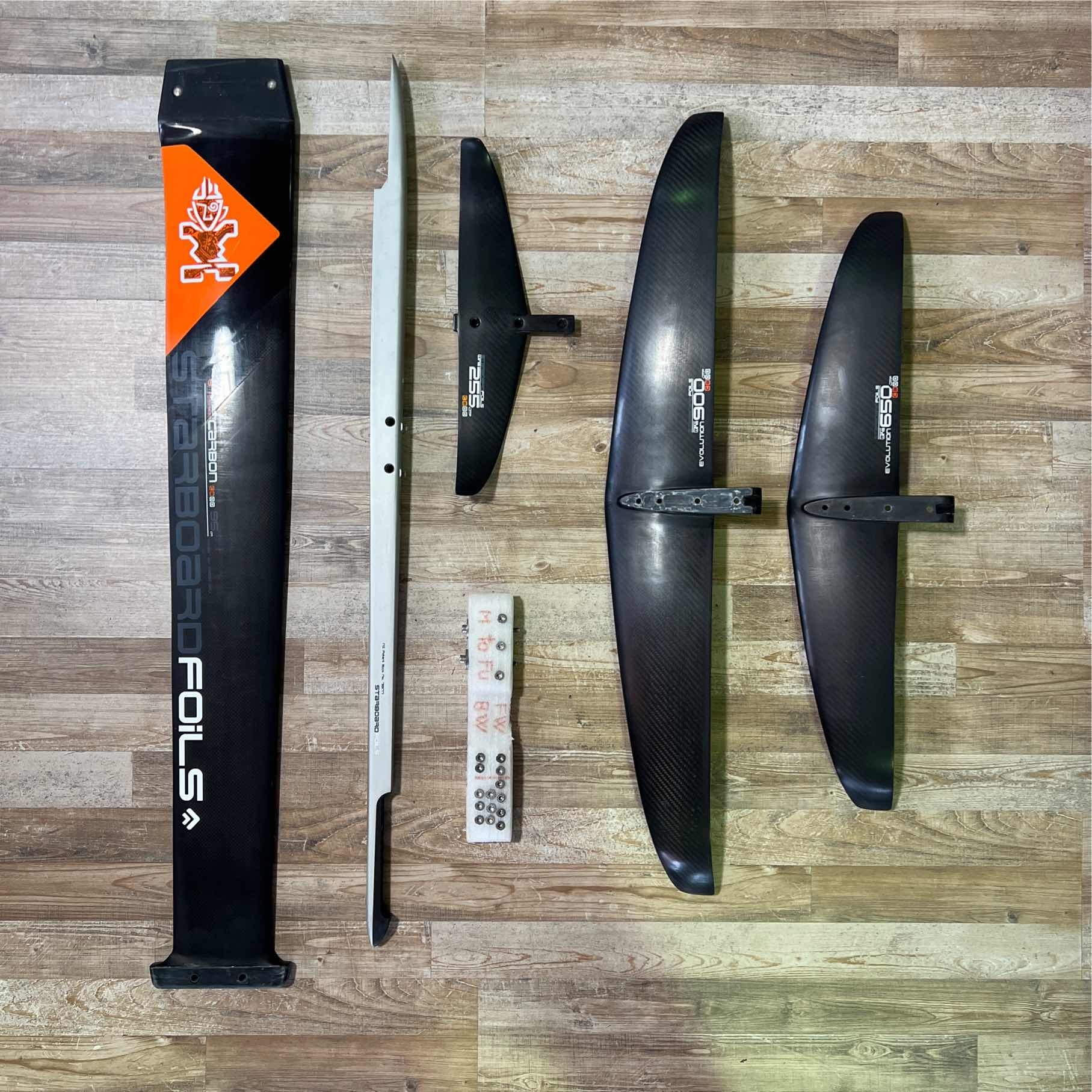 Starboard Starboard Foil KIt GTR Evolution (650/900 FW - 95 mast - 255 rear - 102 fuselage)