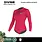 Sooruz Sooruz Shorty Women 1/1 LS mini zip DIVINE - pink