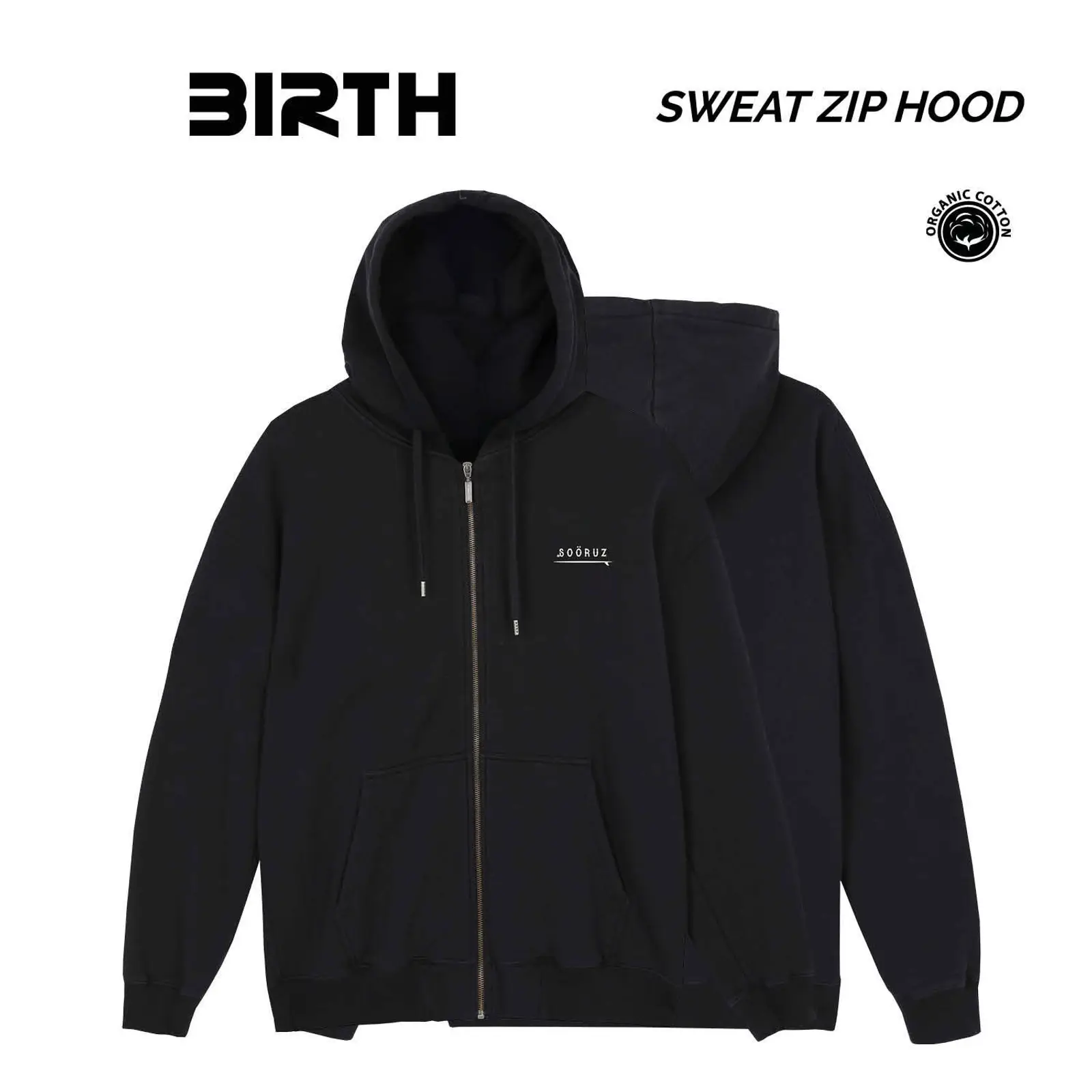 Sooruz Sooruz Birth Organic Zip Hood