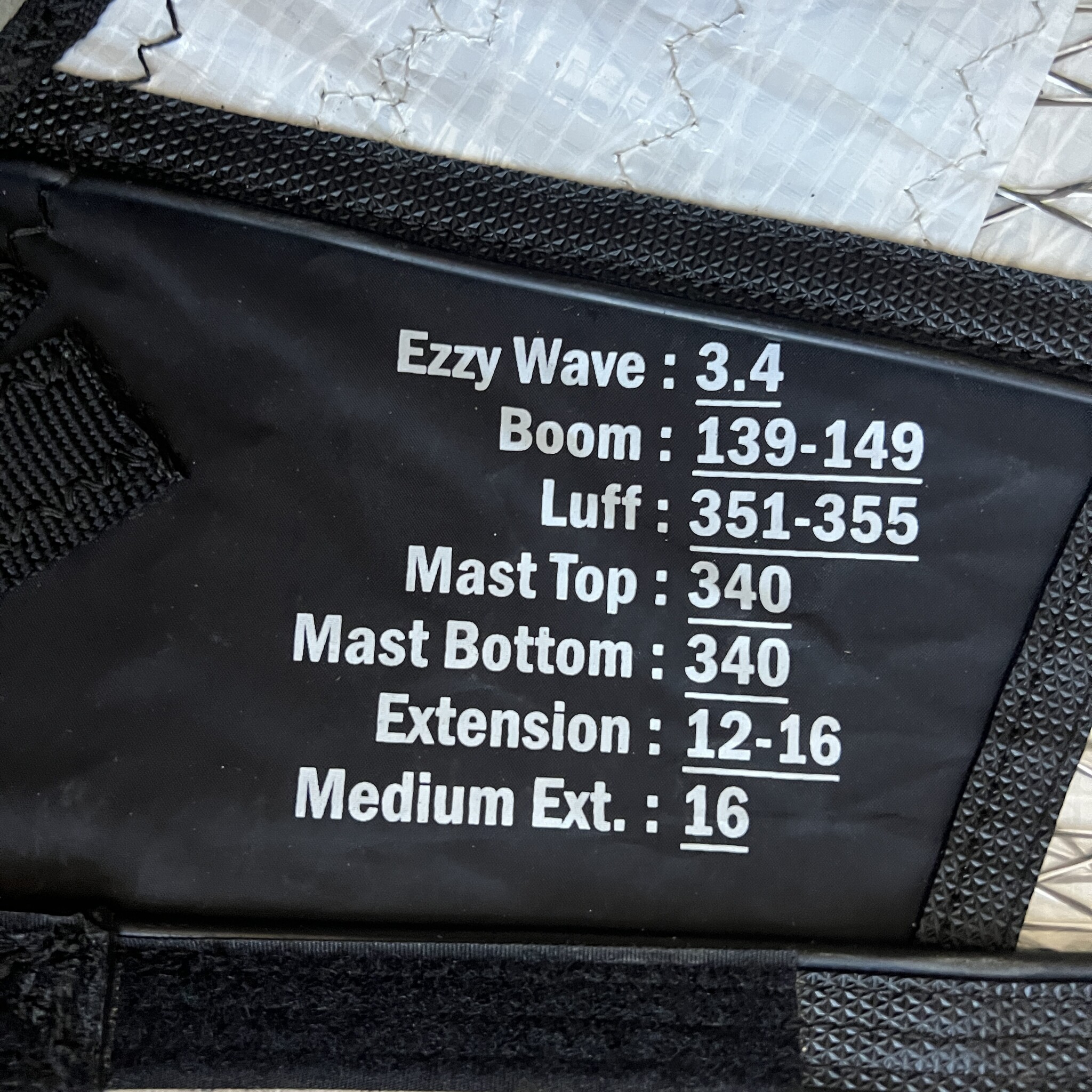 Ezzy Sails Ezzy Wave 3.4 2024