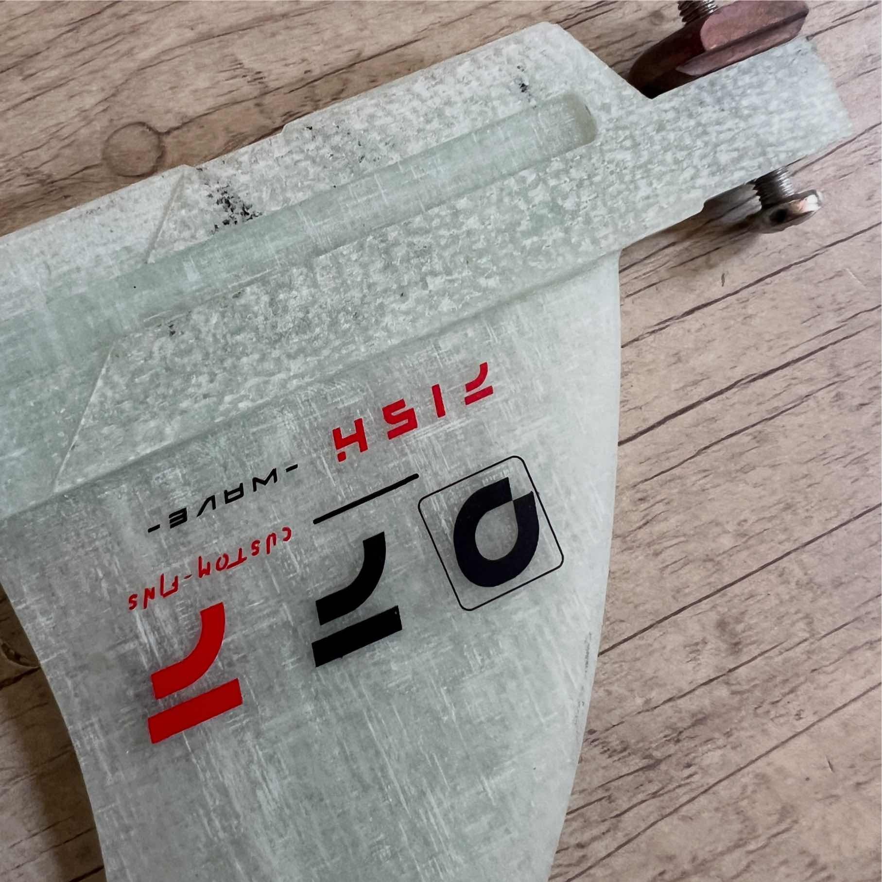OFF Custom Fins Wave Quad 15+8 US