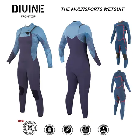 Sooruz Sooruz Fullsuit Women 5/4 Front-zip Divine