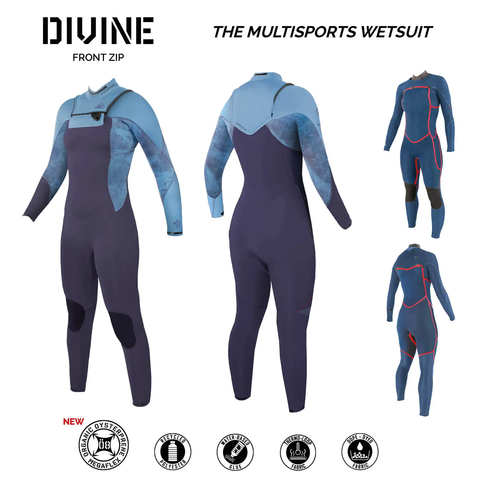 Sooruz Sooruz Fullsuit Women 5/4 Front-zip Divine