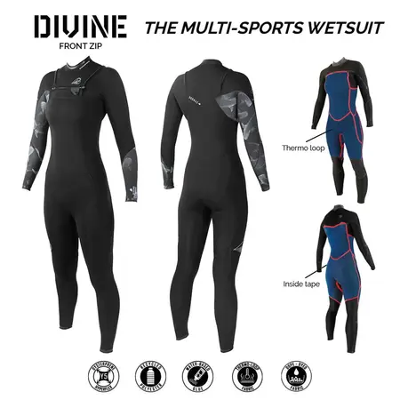 Sooruz Sooruz Fullsuit Women 5/4/3 Front-zip Divine