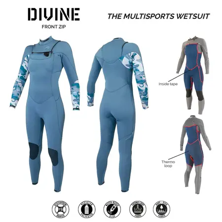 Sooruz Sooruz Fullsuit Women Divine  Front-zip 4/3