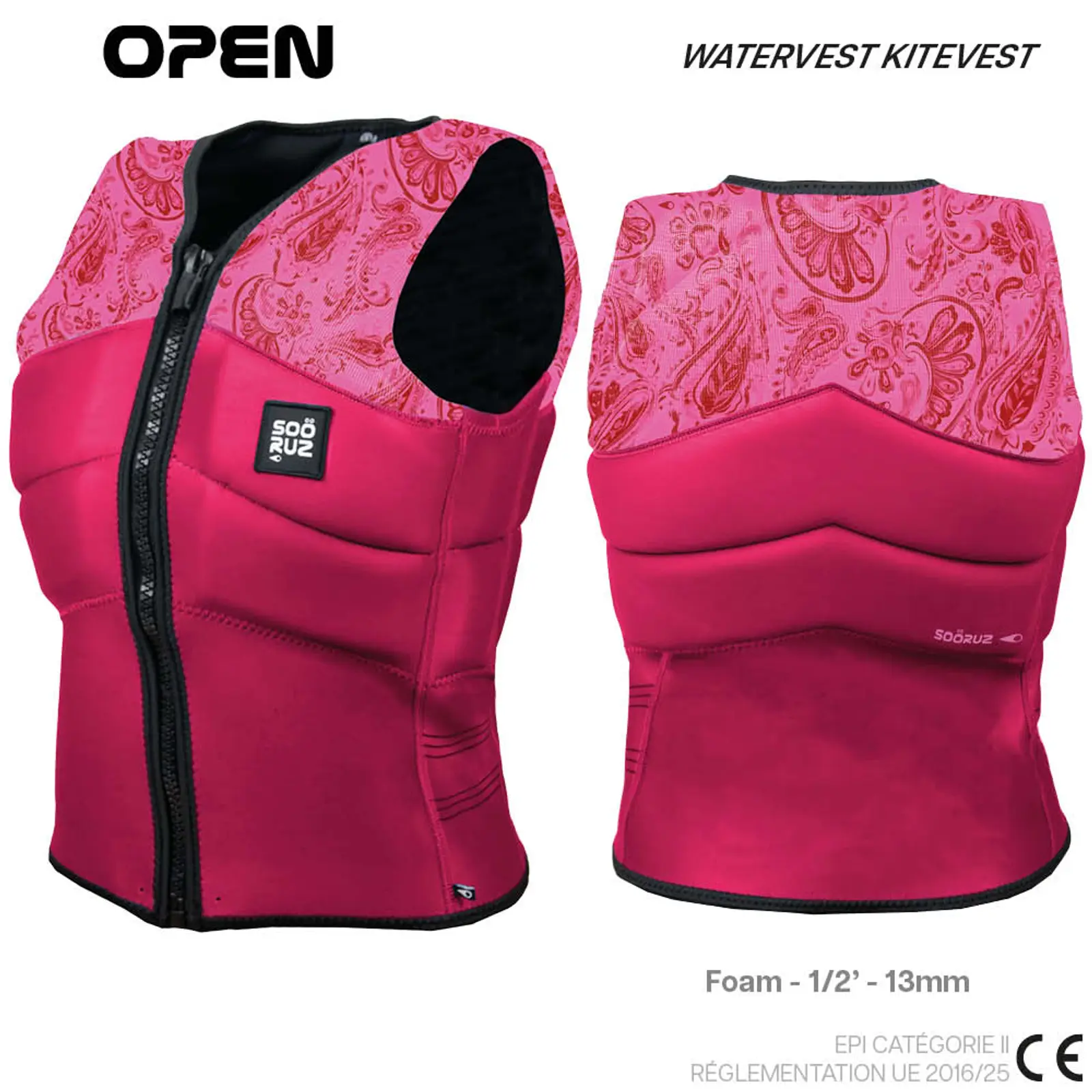 Sooruz Sooruz Water Kitevest Women OPEN