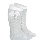 Condor Sock Open w/Bow - Pearl