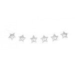 Cotton & Sweets Star Garland - Silver