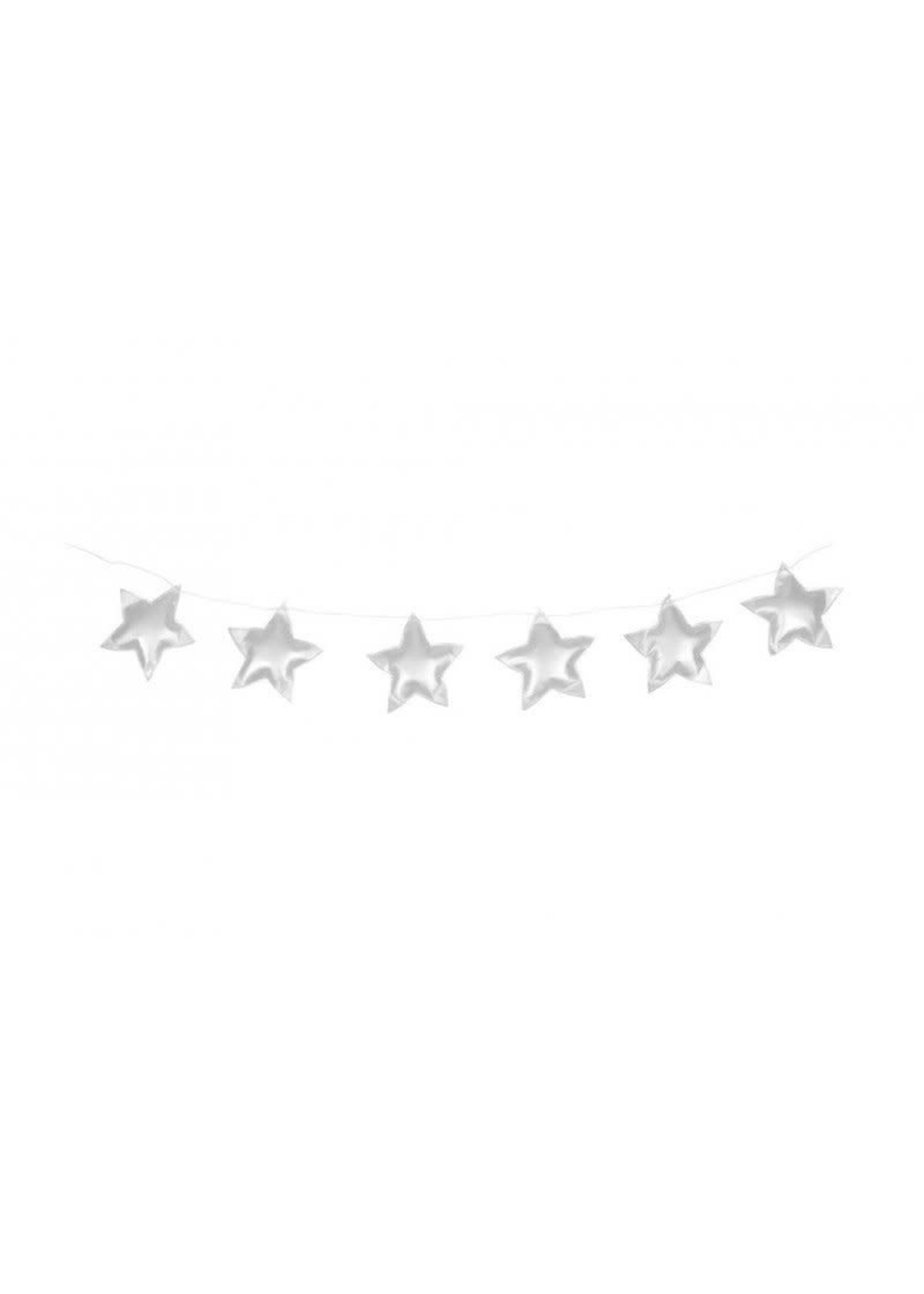 Cotton & Sweets Star Garland - Silver