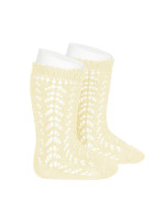 Condor Socks Open - Pale Yellow