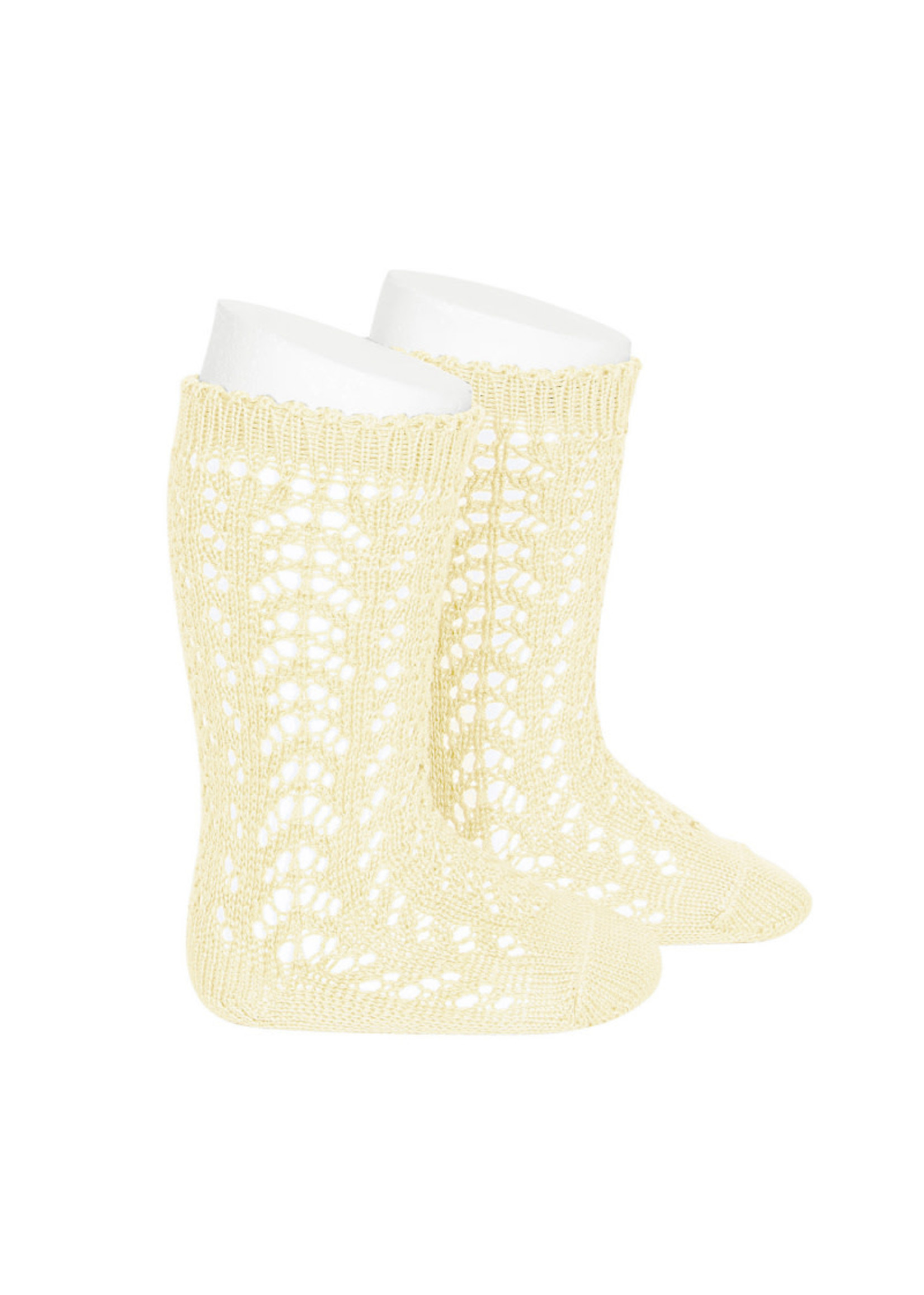 Condor Socks Open - Pale Yellow