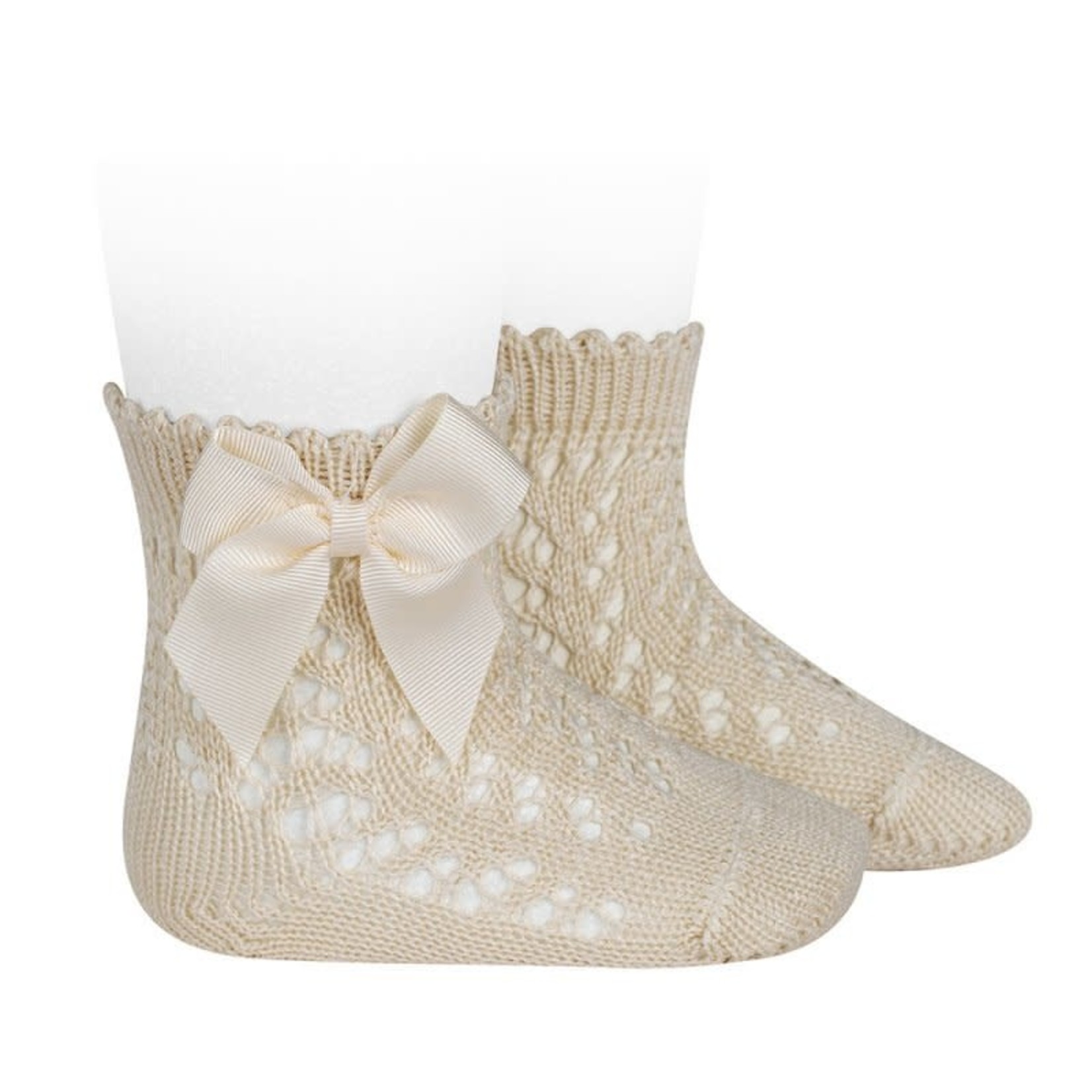 Condor Socks Open w/Bow - Lino