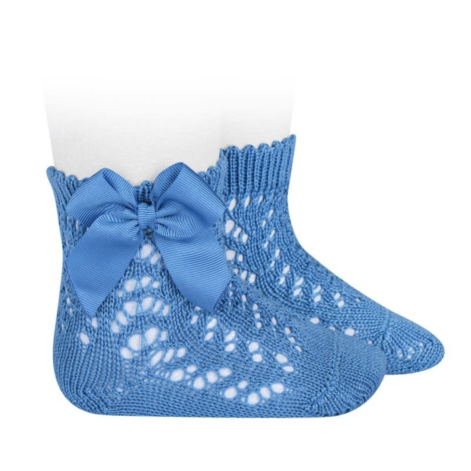 Condor Socks Open w/Bow - Mavy