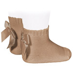Condor Socks Open b/Bow - Camel