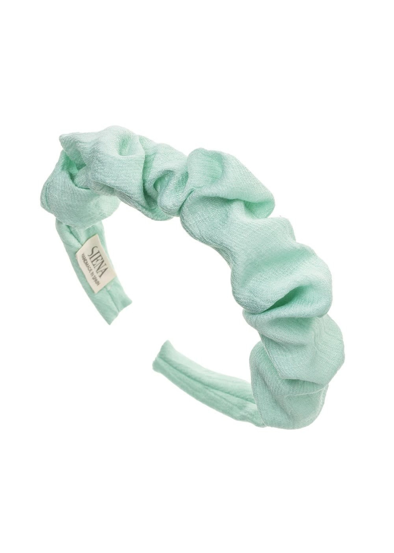 Siena Hairband Scrunchie - Pale Green