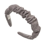 Siena Hairband Scrunchie - Grey