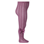Condor Full Openwork Tight - Cassis