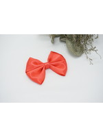 Petite Zara Copy of Satin Bow - Cinnamon