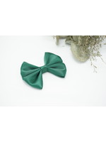 Petite Zara Satin Bow - Green