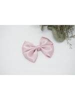 Petite Zara Satin Bow - Misty Rose