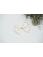 Petite Zara Satin Bow - Old Lace