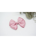 Petite Zara Satin Bow - Pale Pink