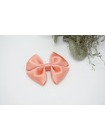 Petite Zara Copy of Satin Bow - Pale Pink