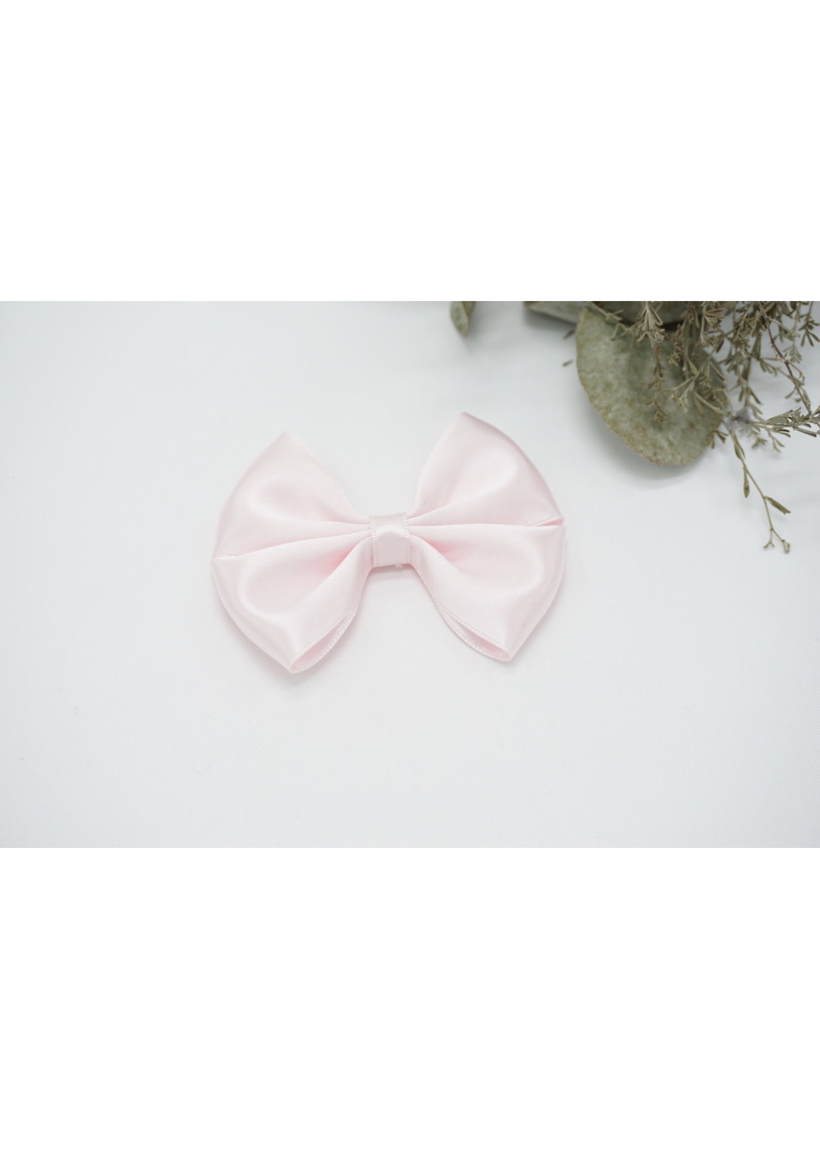 Petite Zara Copy of Satin Bow - Peach